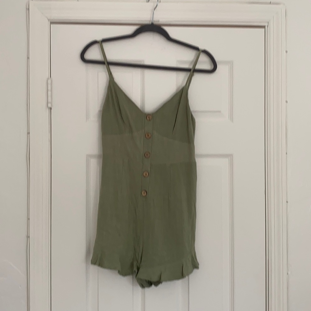 Green Romper - image 1